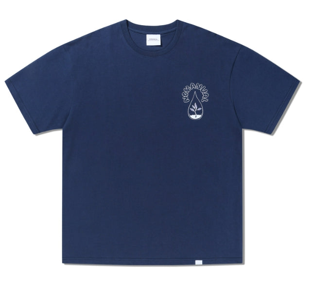 NOMANUAL(ノーマニュアル) NATURE T-SHIRT - DARK NAVY