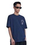 NOMANUAL(ノーマニュアル) NATURE T-SHIRT - DARK NAVY