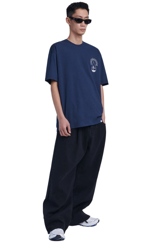 NOMANUAL(ノーマニュアル) NATURE T-SHIRT - DARK NAVY