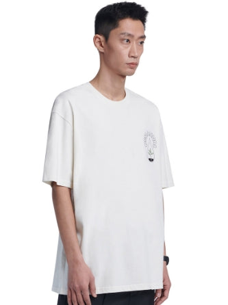 NOMANUAL(ノーマニュアル) NATURE T-SHIRT - CREAM