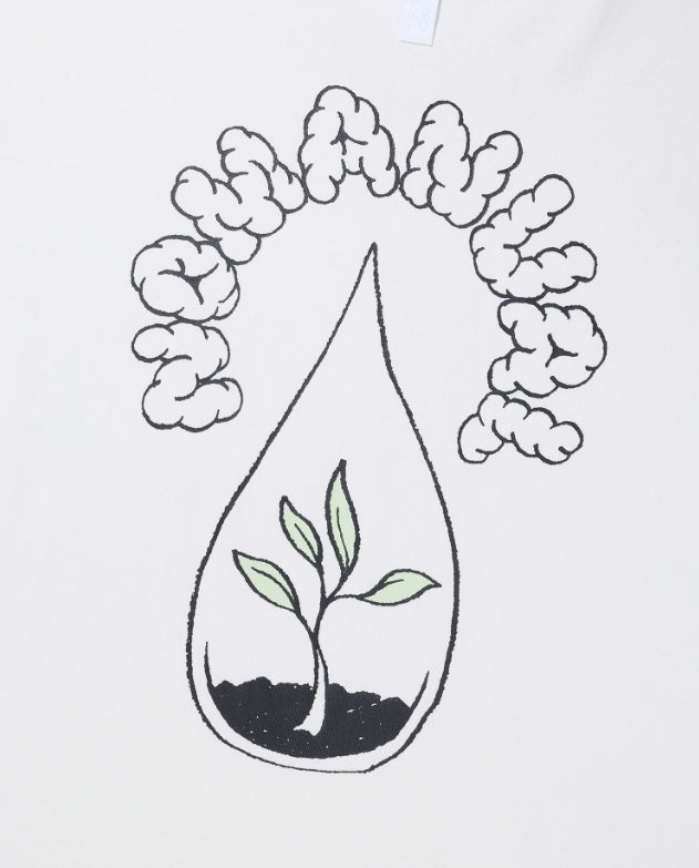 NOMANUAL(ノーマニュアル) NATURE T-SHIRT - CREAM