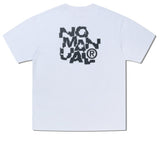 NOMANUAL(ノーマニュアル) CRACKED T-SHIRT - WHITE
