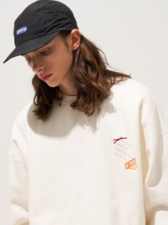 EZKATON (エズカートン) Crazy City Man to Man 4 types JEMT6608