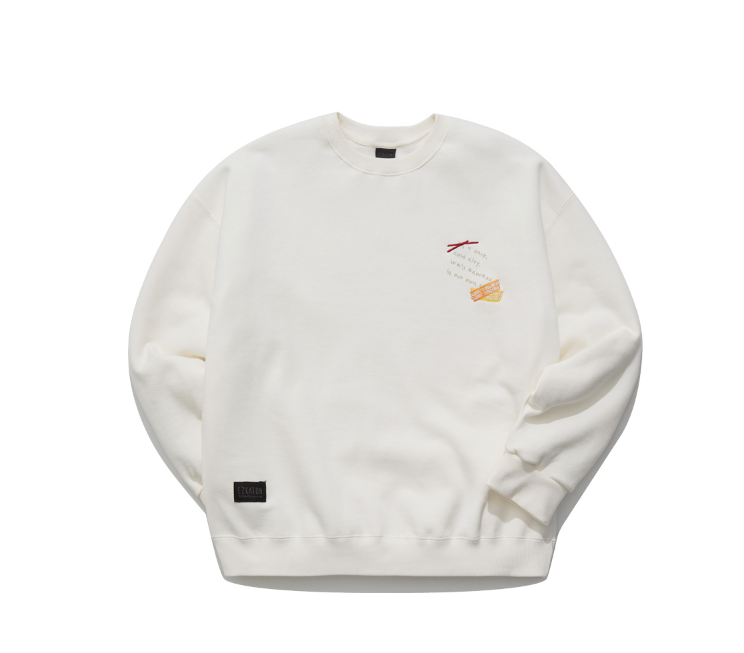 EZKATON (エズカートン) Crazy City Man to Man 4 types JEMT6608