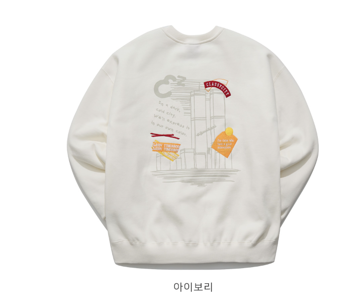 EZKATON (エズカートン) Crazy City Man to Man 4 types JEMT6608