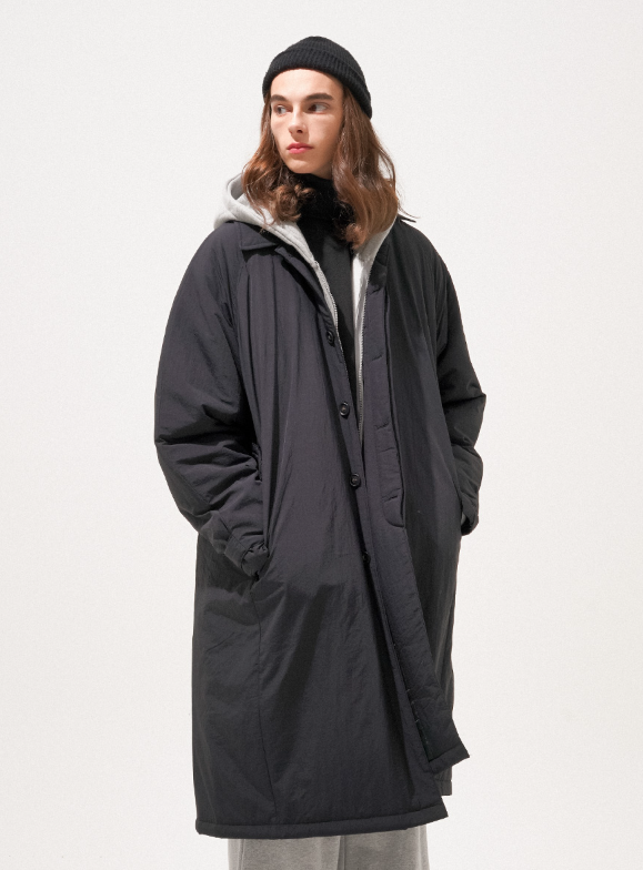 EZKATON (エズカートン) Padded Balmacan Coat, 2 Pieces LMOT6604