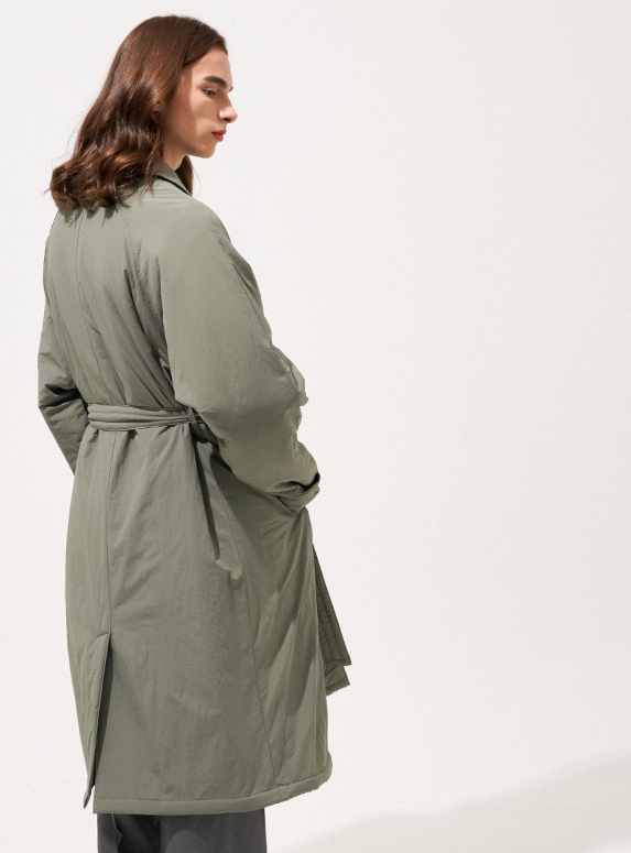 EZKATON (エズカートン) Padded Balmacan Coat, 2 Pieces LMOT6604