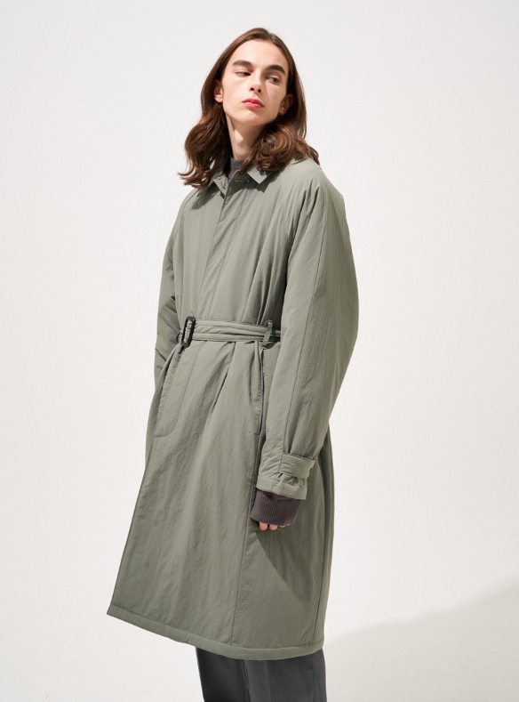 EZKATON (エズカートン) Padded Balmacan Coat, 2 Pieces LMOT6604