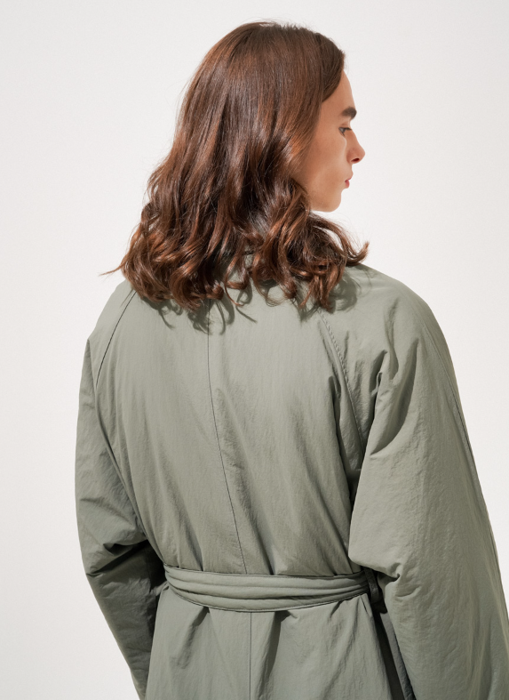 EZKATON (エズカートン) Padded Balmacan Coat, 2 Pieces LMOT6604