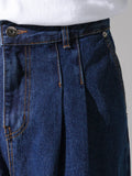 パーステップ(PERSTEP) GATHER WIDE DENIM PANTS 1COLOR BJLP4490