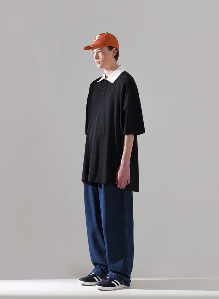 パーステップ(PERSTEP) GATHER WIDE DENIM PANTS 1COLOR BJLP4490