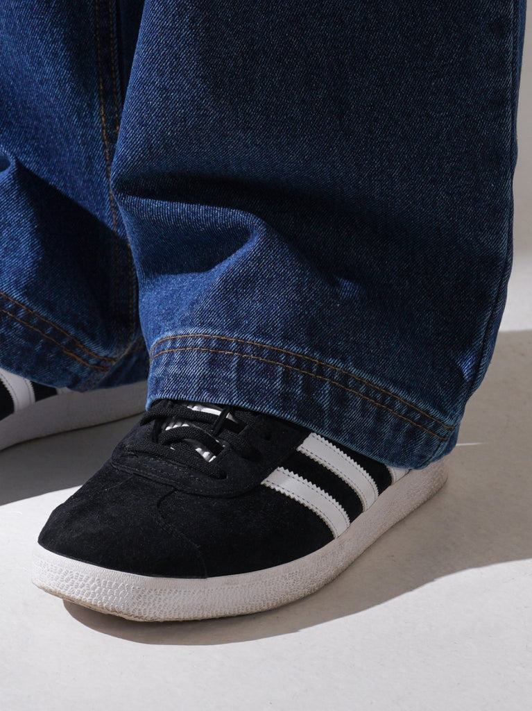 パーステップ(PERSTEP) GATHER WIDE DENIM PANTS 1COLOR BJLP4490