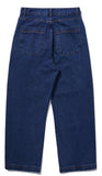パーステップ(PERSTEP) GATHER WIDE DENIM PANTS 1COLOR BJLP4490