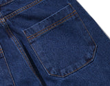 パーステップ(PERSTEP) GATHER WIDE DENIM PANTS 1COLOR BJLP4490