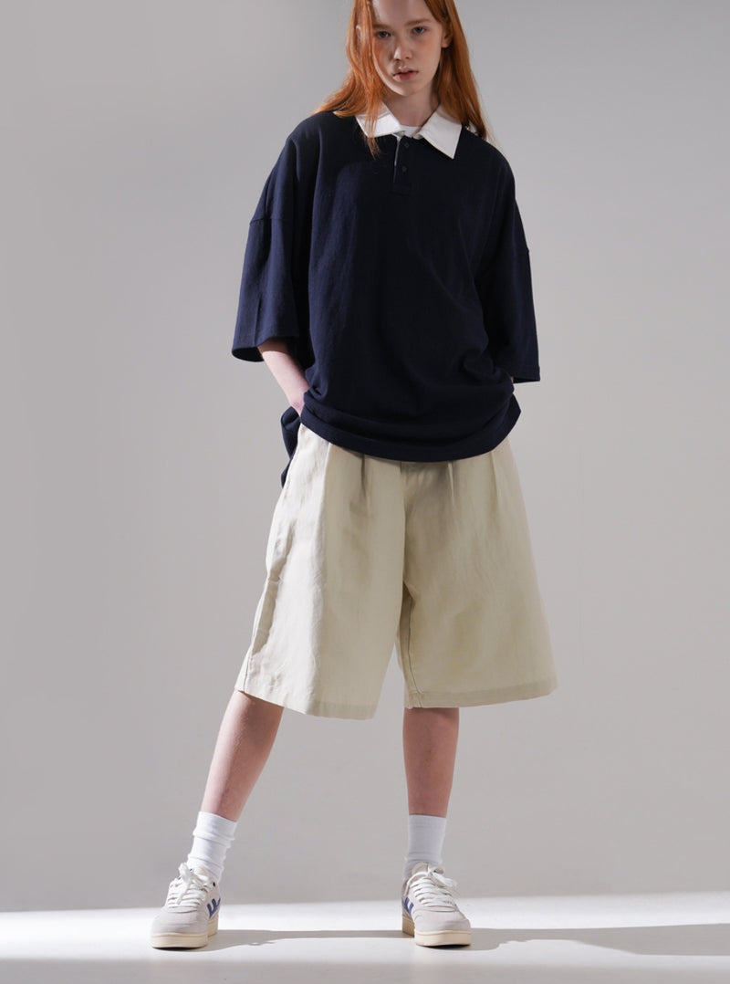 パーステップ(PERSTEP) CANVAS HEAVY LINEN PANTS 4COLOR SMSP4486