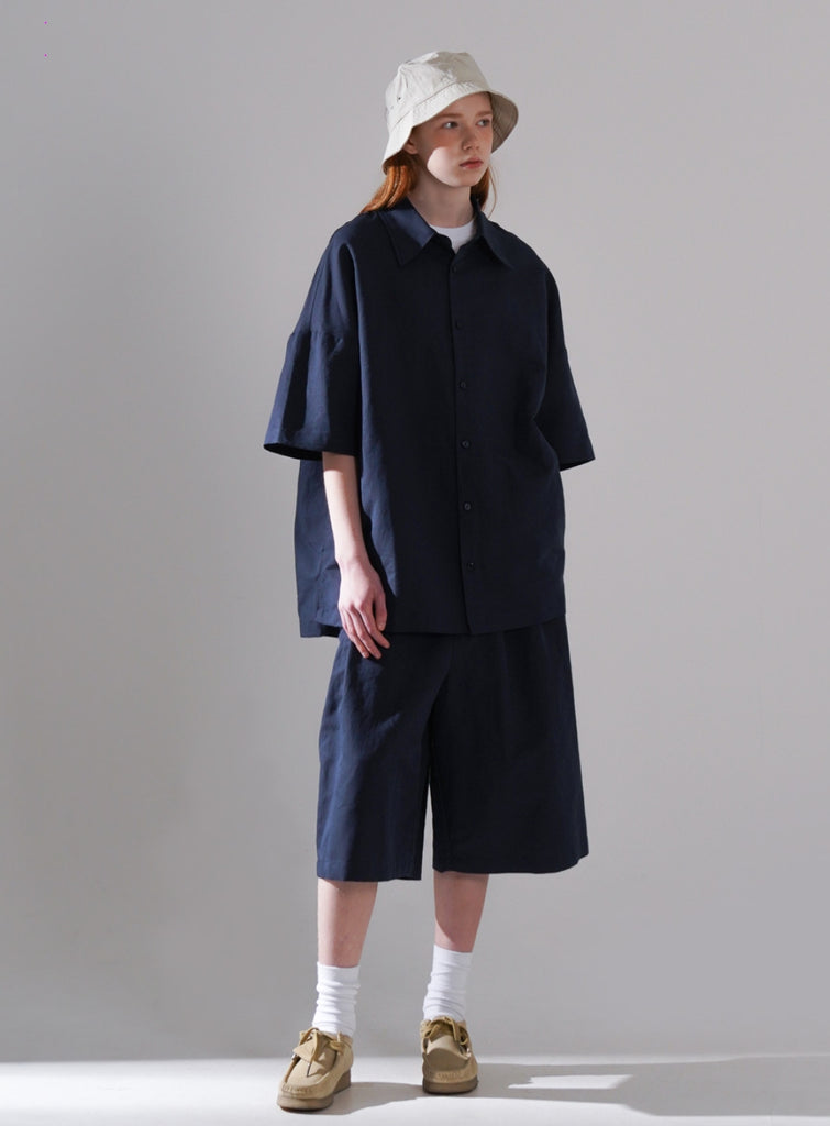 パーステップ(PERSTEP) CANVAS HEAVY LINEN SHIRT 3COLOR SMSS4488