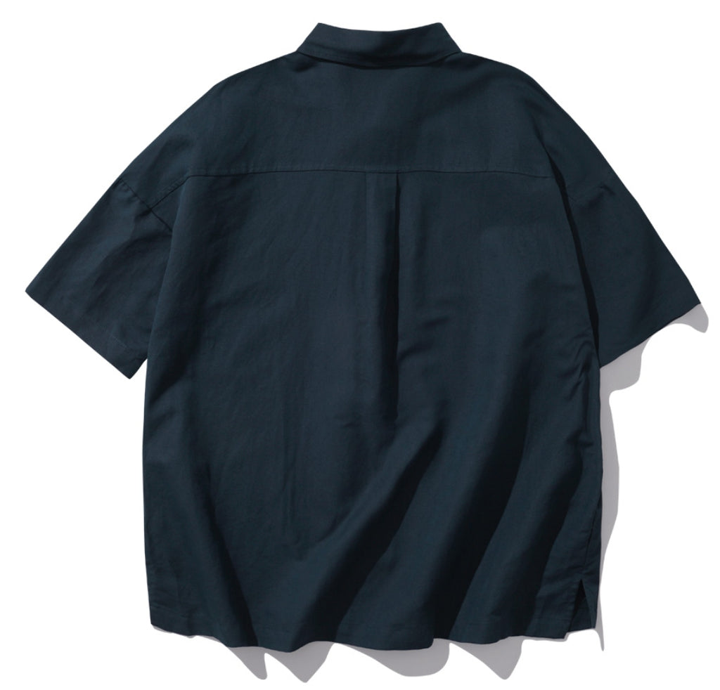 パーステップ(PERSTEP) CANVAS HEAVY LINEN SHIRT 3COLOR SMSS4488