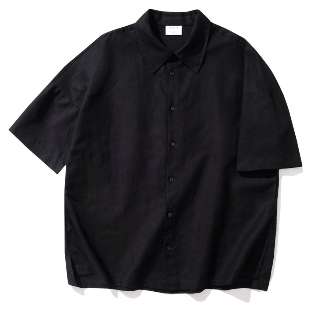 パーステップ(PERSTEP) CANVAS HEAVY LINEN SHIRT 3COLOR SMSS4488