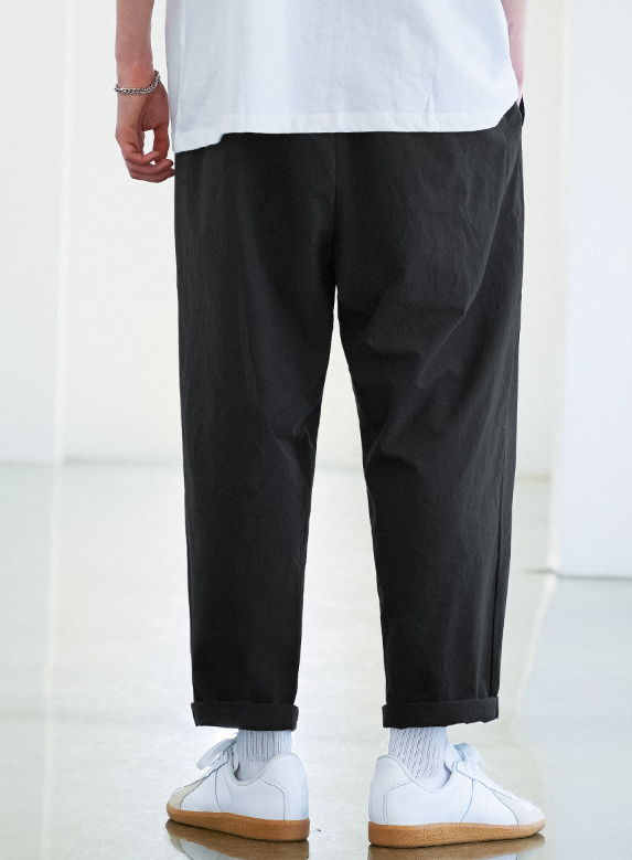 EZKATON (エズカートン) Bio-washed balloon fit banding pants 4 types YMLP6596