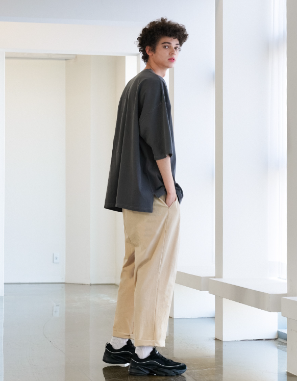 EZKATON (エズカートン) Bio-washed balloon fit banding pants 4 types YMLP6596