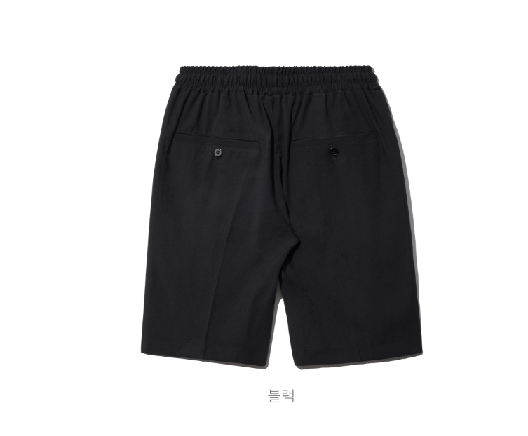 EZKATON (エズカートン) Soft Basic Short Pants Black SHSP6599
