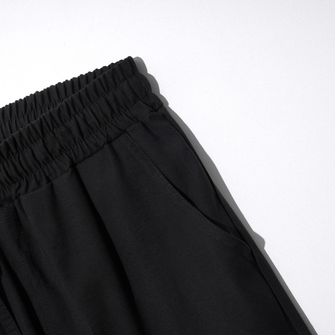 EZKATON (エズカートン) Soft Basic Short Pants Black SHSP6599