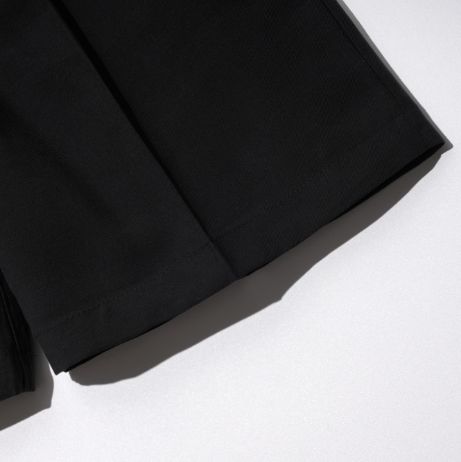 EZKATON (エズカートン) Soft Basic Short Pants Black SHSP6599