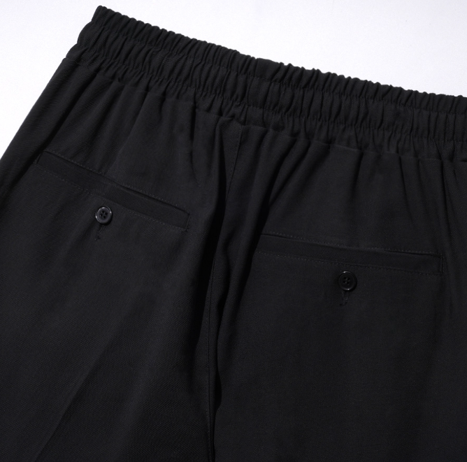 EZKATON (エズカートン) Soft Basic Short Pants Black SHSP6599
