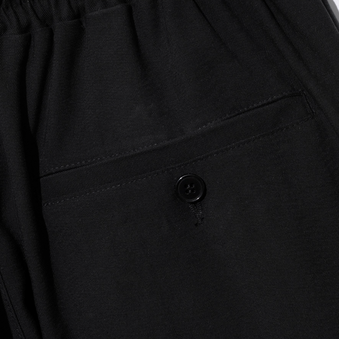 EZKATON (エズカートン) Soft Basic Short Pants Black SHSP6599