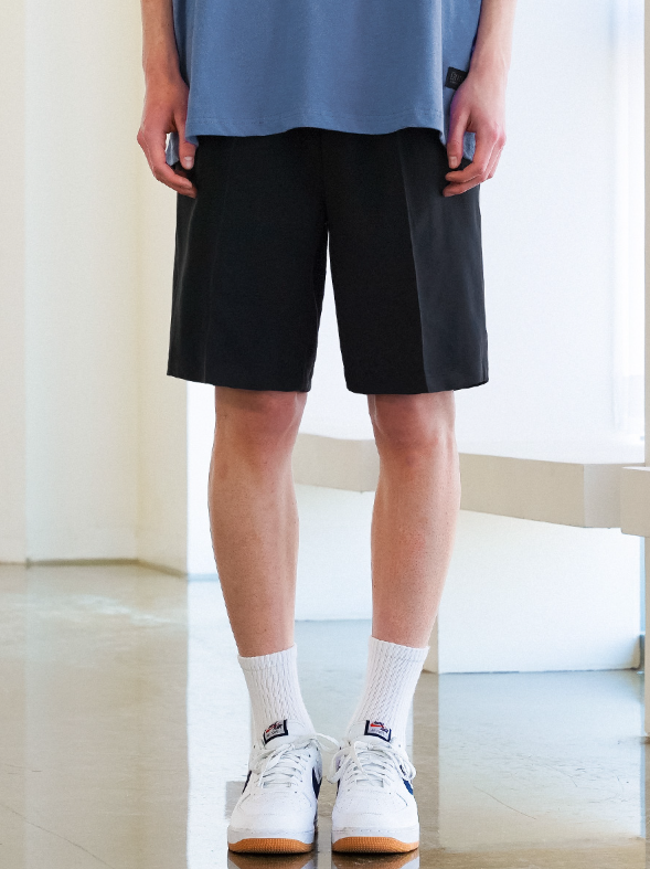 EZKATON (エズカートン) Soft Basic Short Pants Charcoal SHSP6599