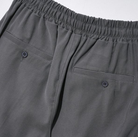 EZKATON (エズカートン) Soft Basic Short Pants Charcoal SHSP6599