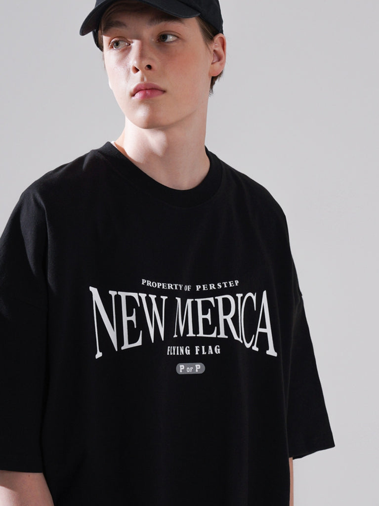 パーステップ(PERSTEP) NEWMERICA T-SHIRT 4COLOR SMST4492