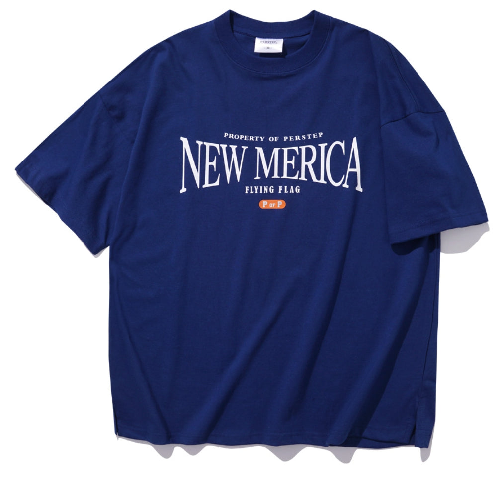 パーステップ(PERSTEP) NEWMERICA T-SHIRT 4COLOR SMST4492