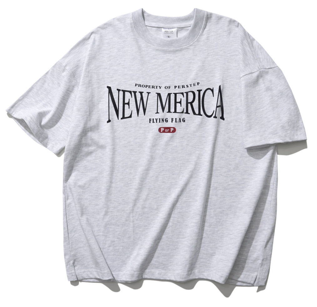 パーステップ(PERSTEP) NEWMERICA T-SHIRT 4COLOR SMST4492