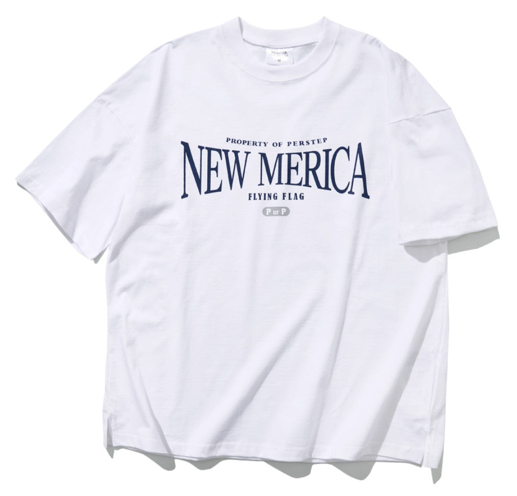 パーステップ(PERSTEP) NEWMERICA T-SHIRT 4COLOR SMST4492