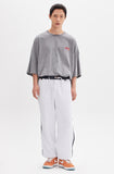 ベドインベド(BADINBAD) LAYER LOGO TEE_GREY