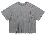 ベドインベド(BADINBAD) LAYER LOGO TEE_GREY