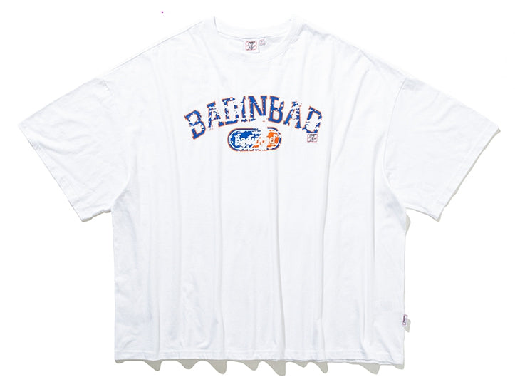 ベドインベド(BADINBAD) ENDURING LOGO TEE_WHITE