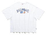 ベドインベド(BADINBAD) ENDURING LOGO TEE_WHITE