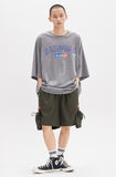 ベドインベド(BADINBAD) ENDURING LOGO TEE_GREY