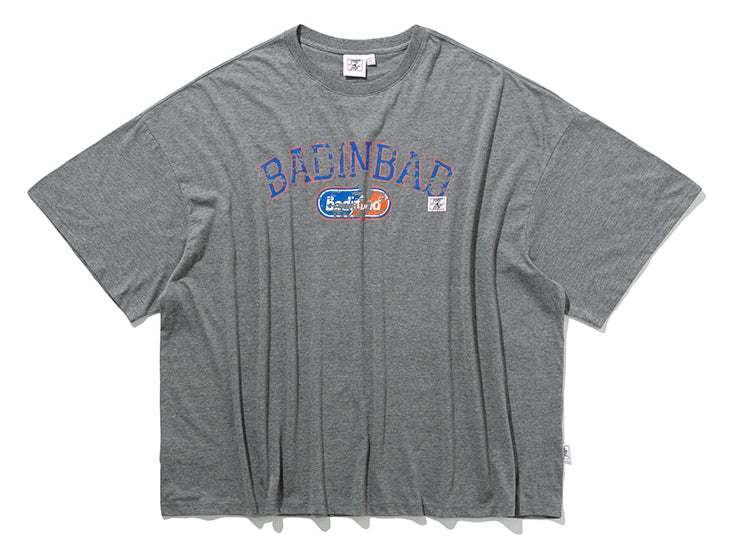 ベドインベド(BADINBAD) ENDURING LOGO TEE_GREY