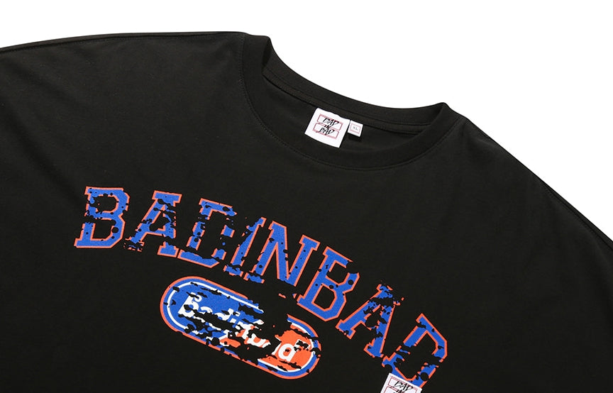 ベドインベド(BADINBAD) ENDURING LOGO TEE_BLACK