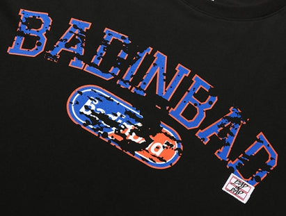 ベドインベド(BADINBAD) ENDURING LOGO TEE_BLACK