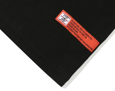 ベドインベド(BADINBAD) ENDURING LOGO TEE_BLACK