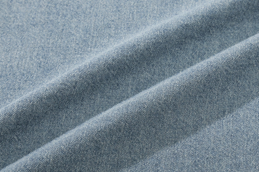 ベドインベド(BADINBAD) OG LOGO DENIM SHIRT_SKY BLUE