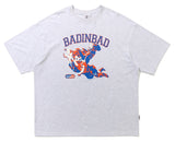 ベドインベド(BADINBAD) CUPID PAINTING TEE_LIGHT GREY