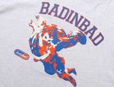 ベドインベド(BADINBAD) CUPID PAINTING TEE_LIGHT GREY