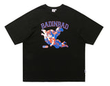 ベドインベド(BADINBAD) CUPID PAINTING TEE_BLACK