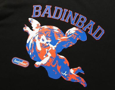 ベドインベド(BADINBAD) CUPID PAINTING TEE_BLACK
