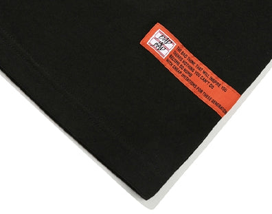 ベドインベド(BADINBAD) CUPID PAINTING TEE_BLACK